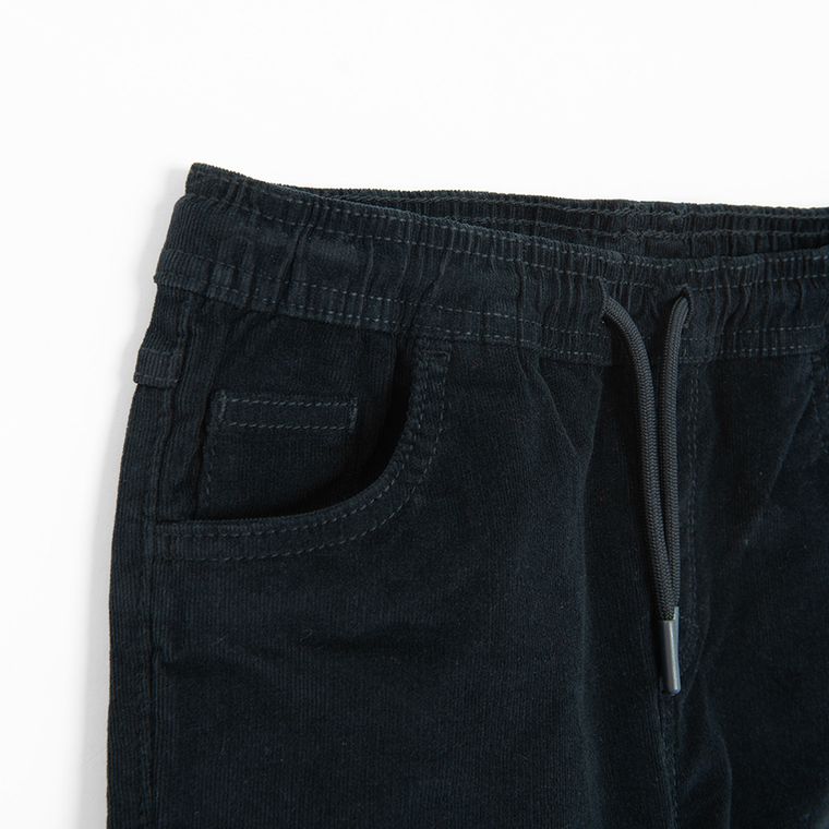 Cool Club, Spodnie materiałowe chłopięce, chinosy, sztruksowe, granatowe