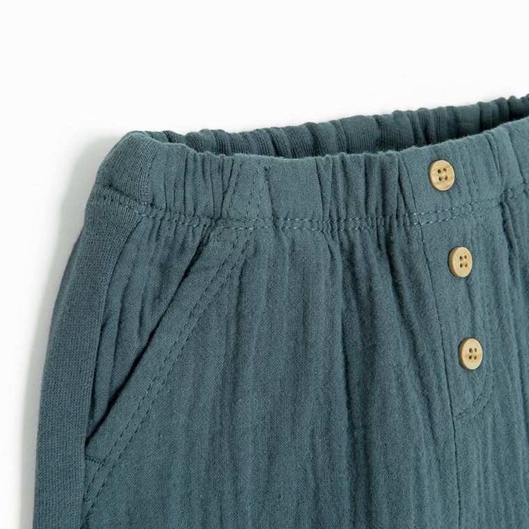 Cool Club, Spodnie materiałowe chłopięce, grafitowe