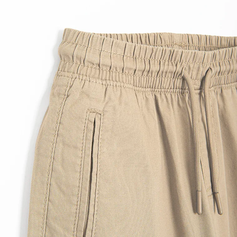 Cool Club, Spodnie materiałowe chłopięce, jogger, beżowe