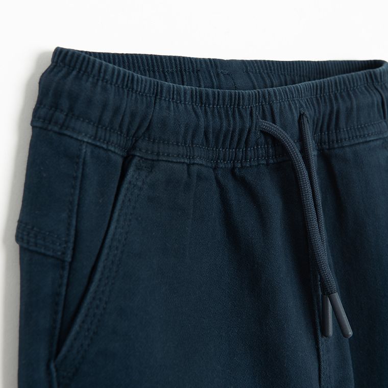 Cool Club, Spodnie materiałowe chłopięce, jogger, granatowe