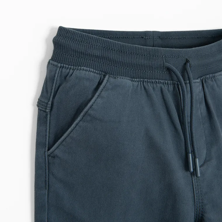 Cool Club, Spodnie materiałowe chłopięce, jogger, niebieskie