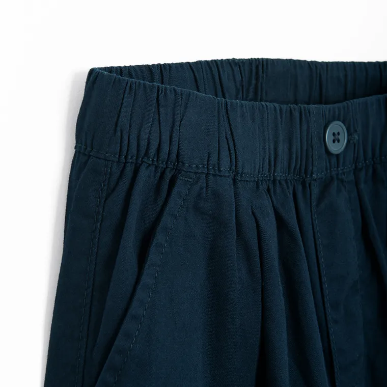 Cool Club, Spodnie materiałowe chłopięce, loose, granatowe