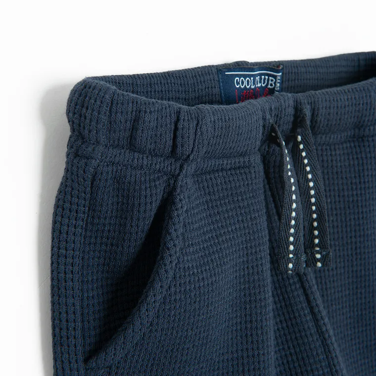 Cool Club, Spodnie materiałowe chłopięce, niebieskie