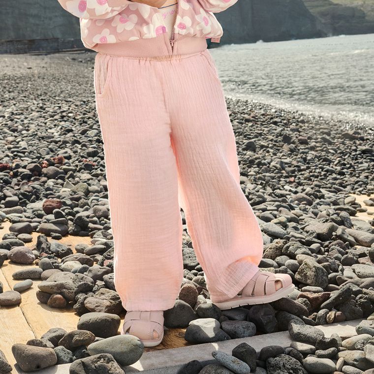 Cool Club, Spodnie materiałowe dziewczęce, różowe