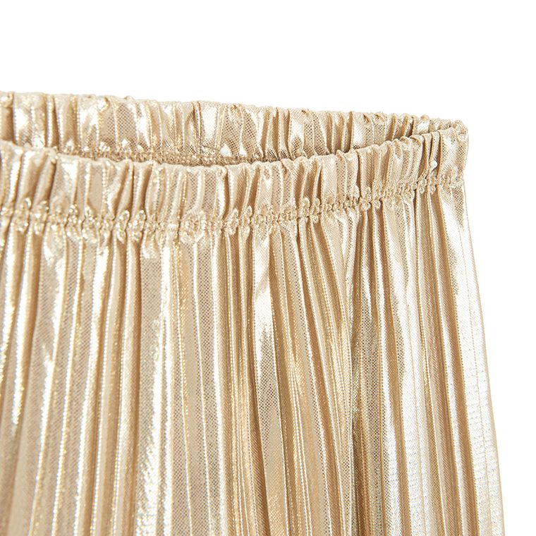 Cool Club, Spodnie materiałowe dziewczęce, wide, złote