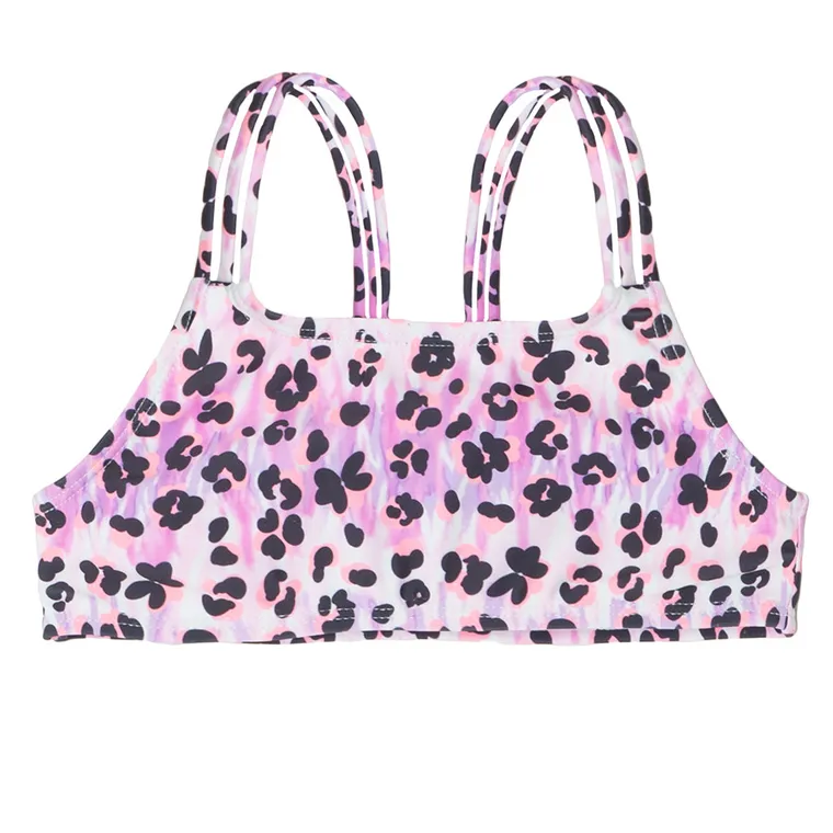 Cool Club, Strój kąpielowy dziewczęcy dwuczęściowy, UV 50, fioletowy