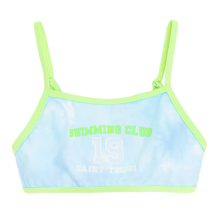 Cool Club, Strój kąpielowy dziewczęcy dwuczęściowy, UV 50, niebieski