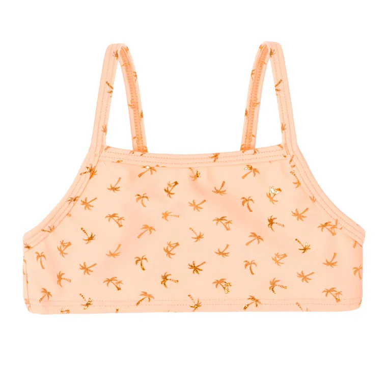 Cool Club, Strój kąpielowy dziewczęcy dwuczęściowy, UV 50, pomarańczowy