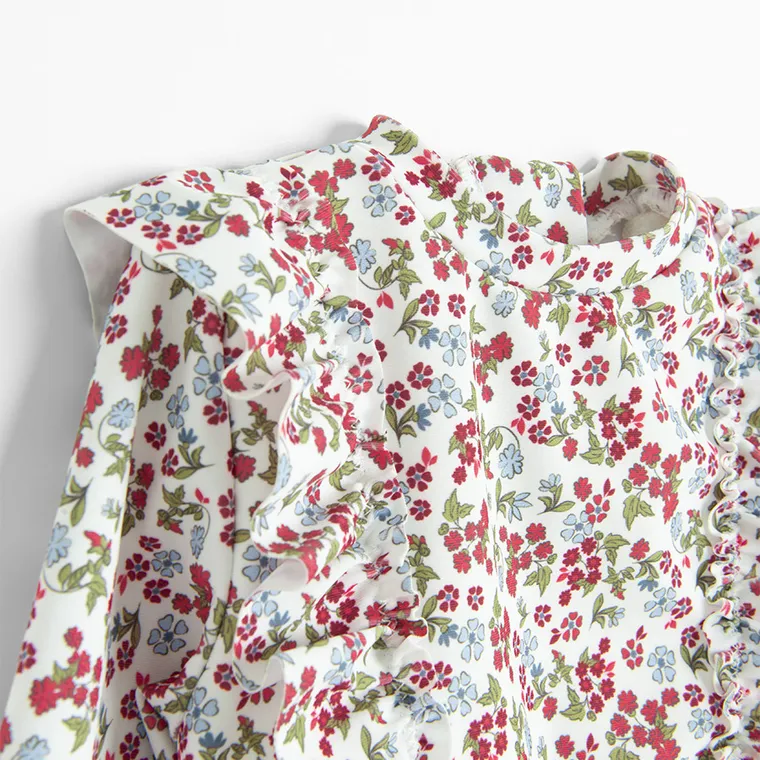 Cool Club, Strój kąpielowy dziewczęcy jednoczęściowy, UV 50, biały