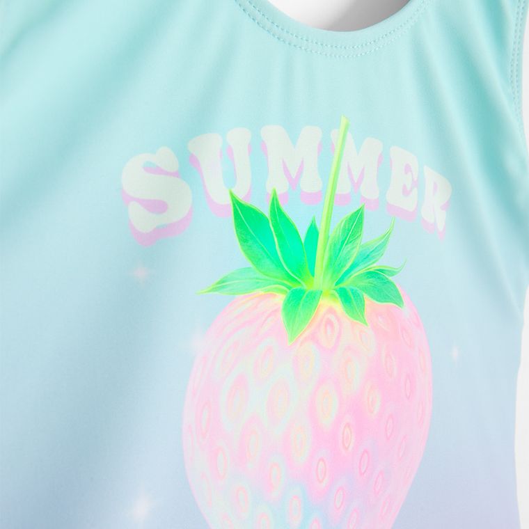 Cool Club, Strój kąpielowy dziewczęcy jednoczęściowy, UV 50, mix