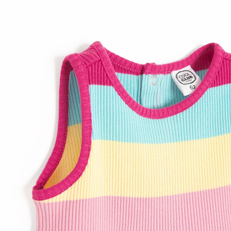 Cool Club, Sukienka dziewczęca bez rękawów, mix