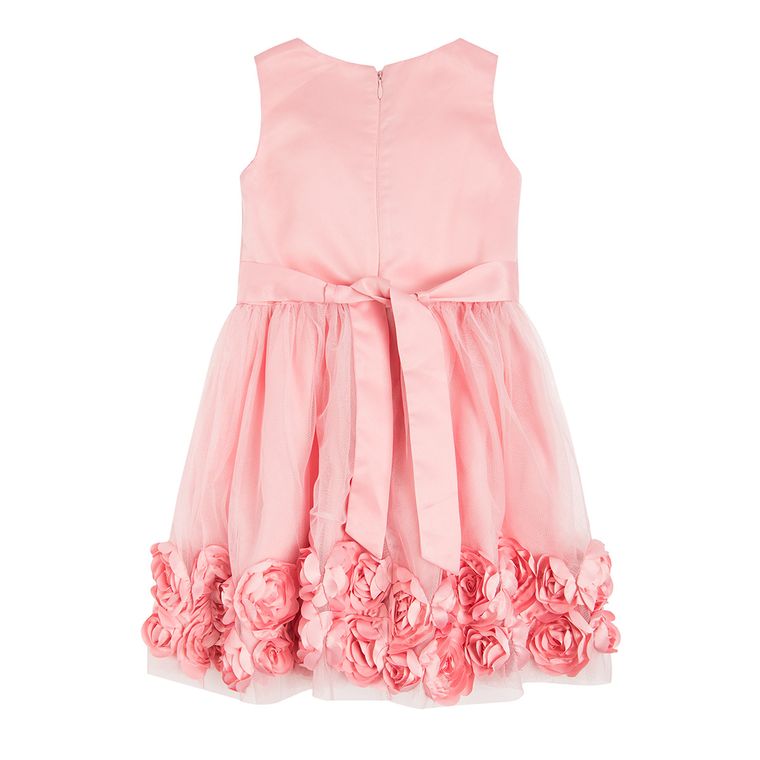 Cool Club, Sukienka dziewczęca bez rękawów, róże