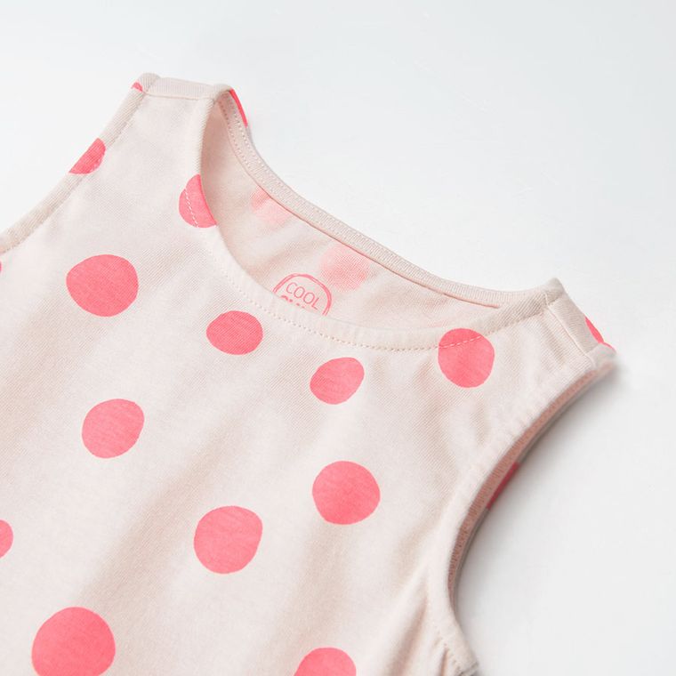 Cool Club, Sukienka dziewczęca bez rękawów, różowa