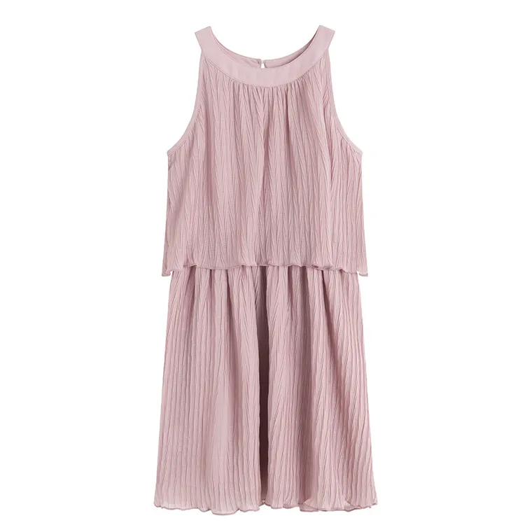 Cool Club, Sukienka dziewczęca bez rękawów, różowa