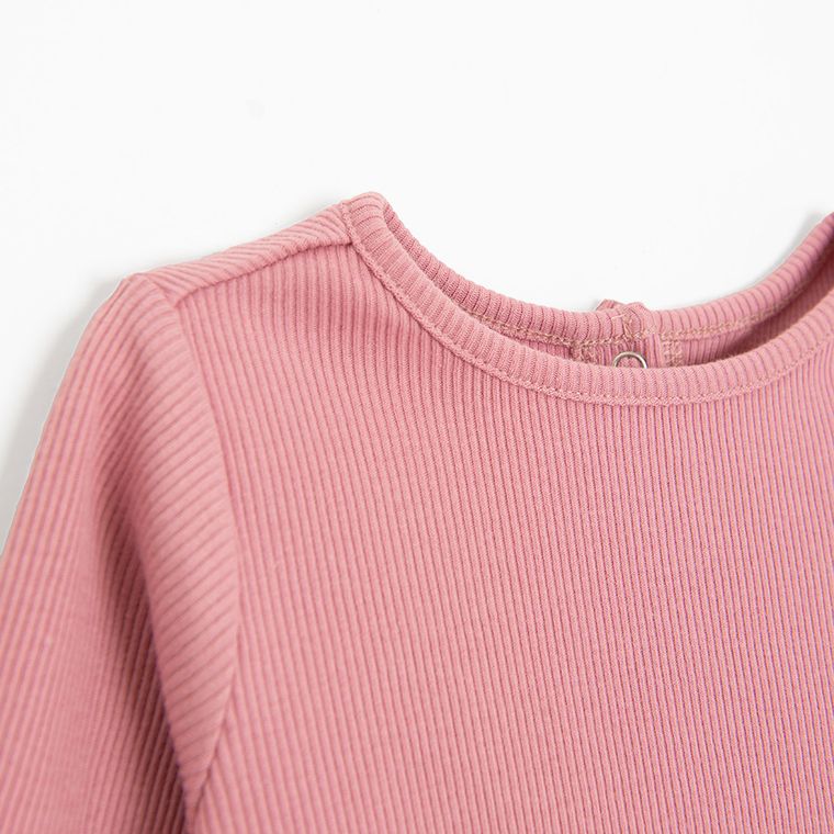 Cool Club, Sukienka dziewczęca z długim rękawem, różowa