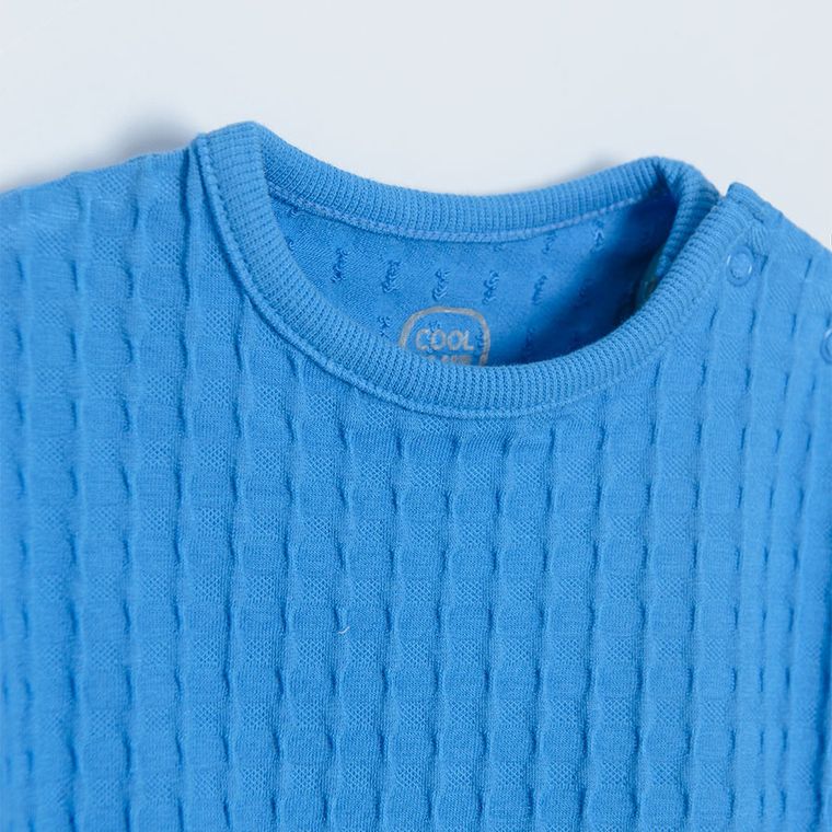 Cool Club, Sukienka dziewczęca z krótkim rękawem, niebieska