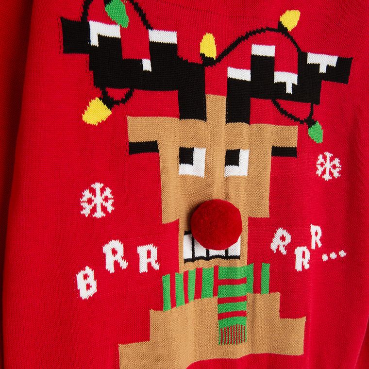 Cool Club, Sweter chłopięcy, czerwony