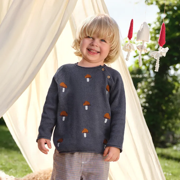 Cool Club, Sweter chłopięcy, niebieski