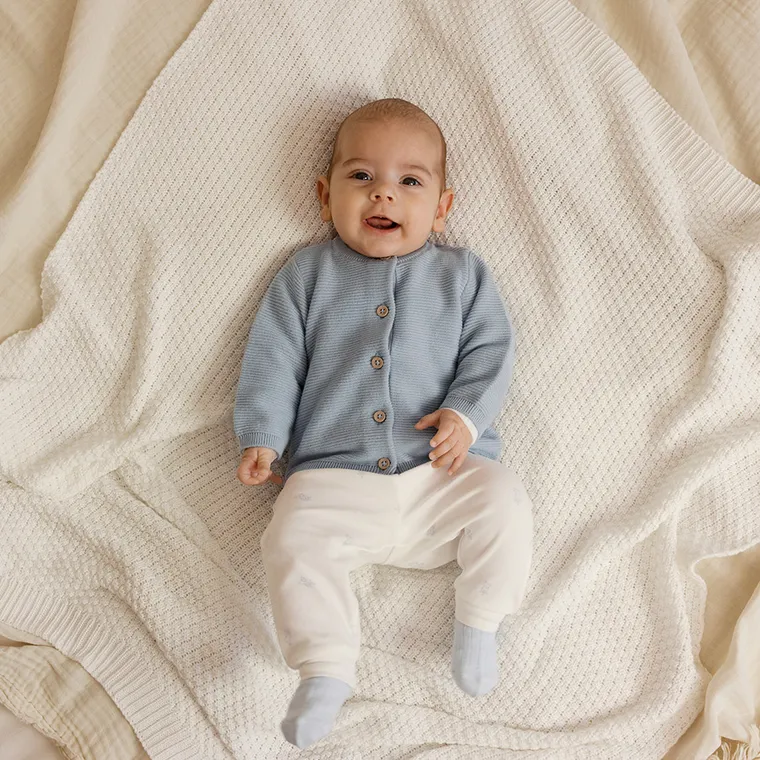 Cool Club, Sweter chłopięcy, rozpinany, niebieski