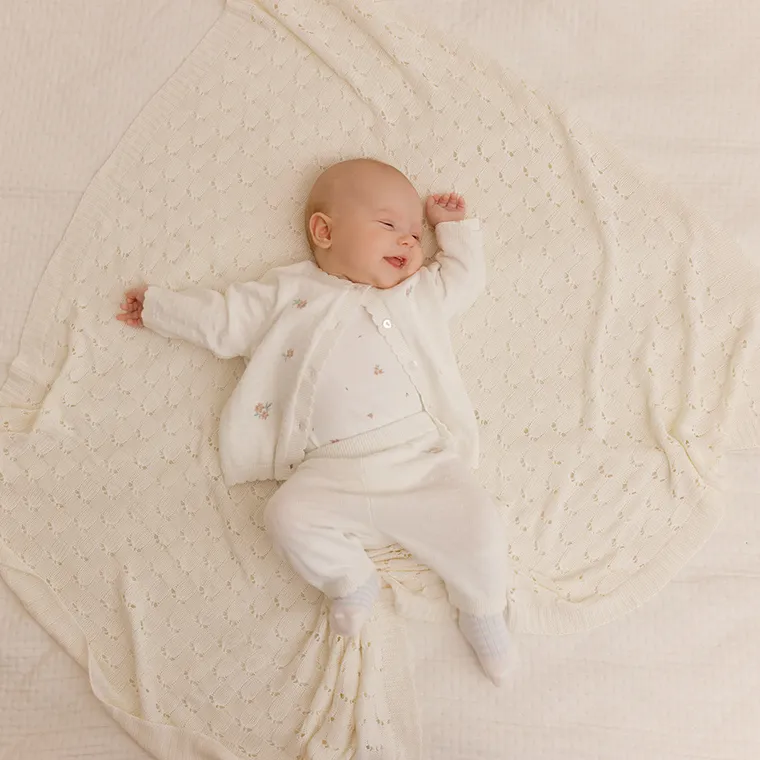 Cool Club, Sweter dziewczęcy, rozpinany, ecru