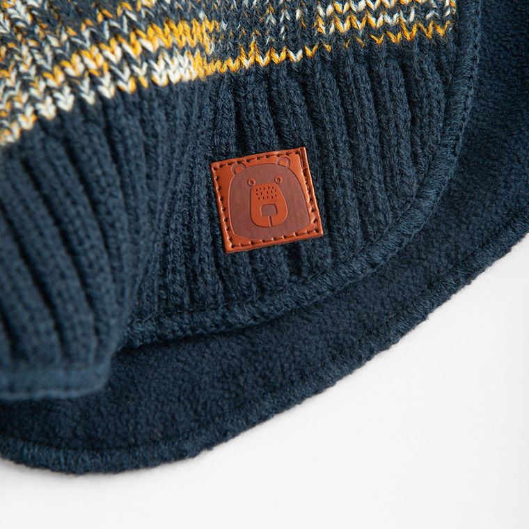 Cool Club, Szalik chłopięcy z golfem, granatowy