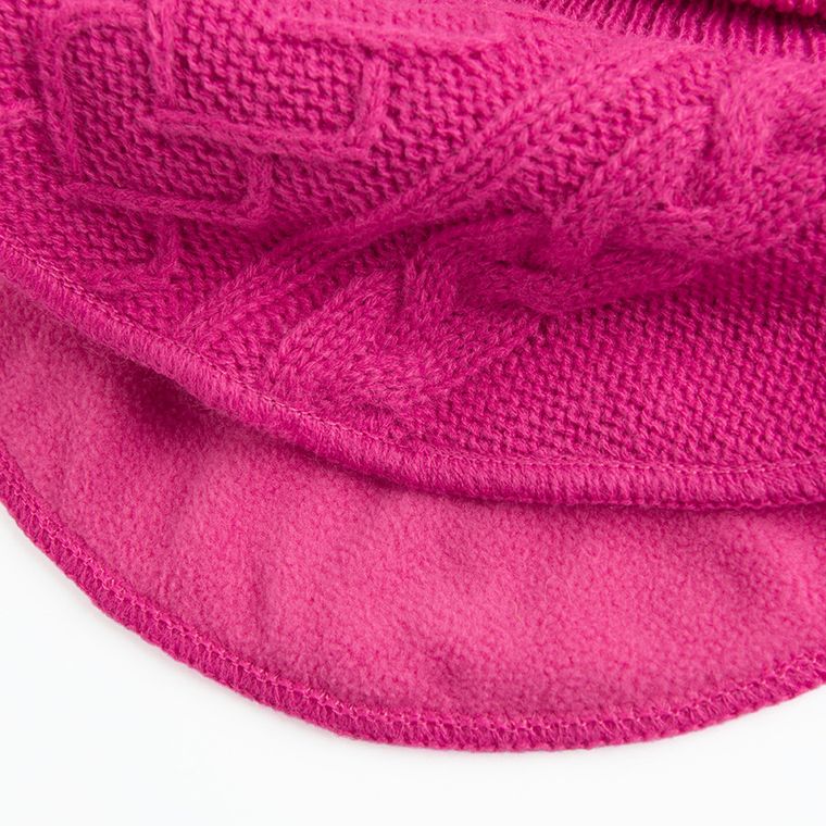 Cool Club, Szalik dziewczęcy z golfem, różowy