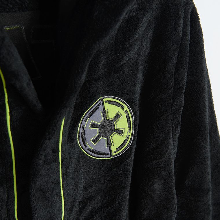 Cool Club, Szlafrok chłopięcy z kapturem, czarny, Star Wars