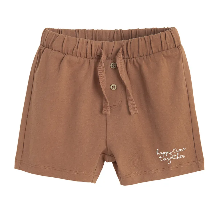 Cool Club, Szorty chłopięce, brązowe