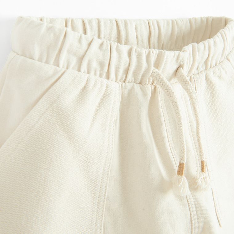 Cool Club, Szorty chłopięce, ecru