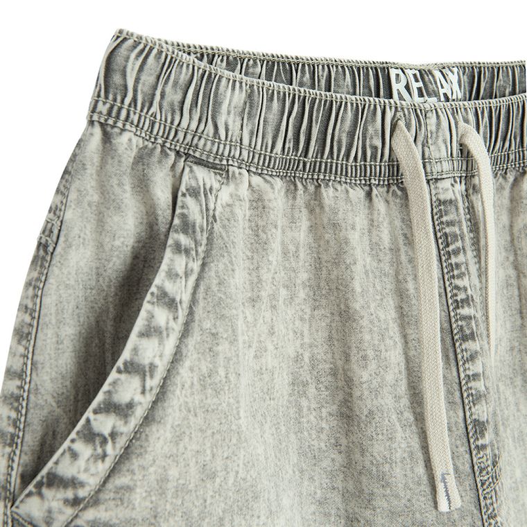 Cool Club, Szorty jeansowe chłopięce, szare