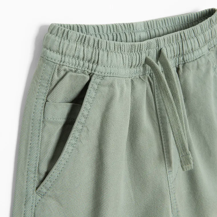 Cool Club, Szorty jeansowe chłopięce, zielone