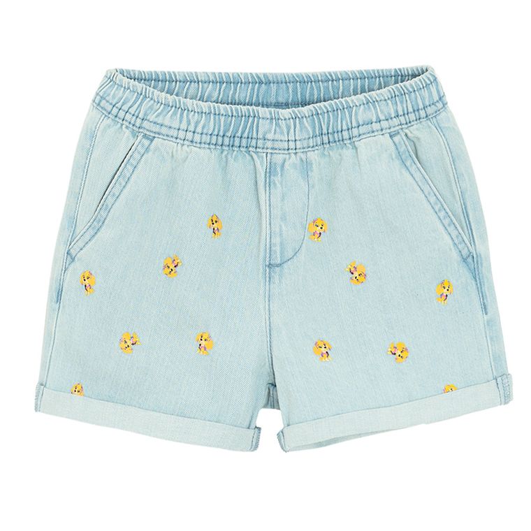 Cool Club, Szorty jeansowe dziewczęce, niebieskie, Psi Patrol