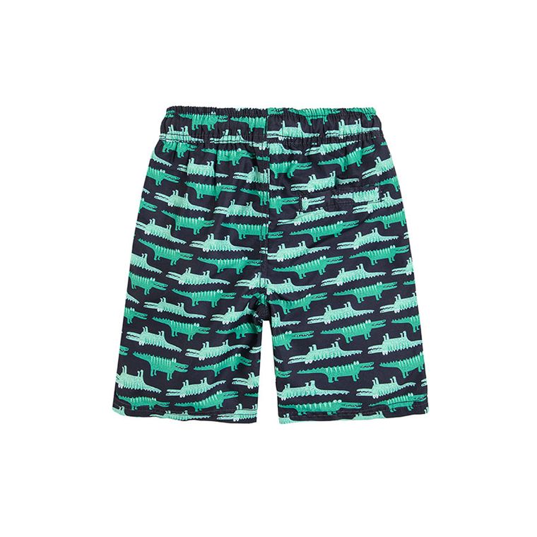 Cool Club, Szorty kąpielowe chłopięce, UV 50, granatowe, krokodyle