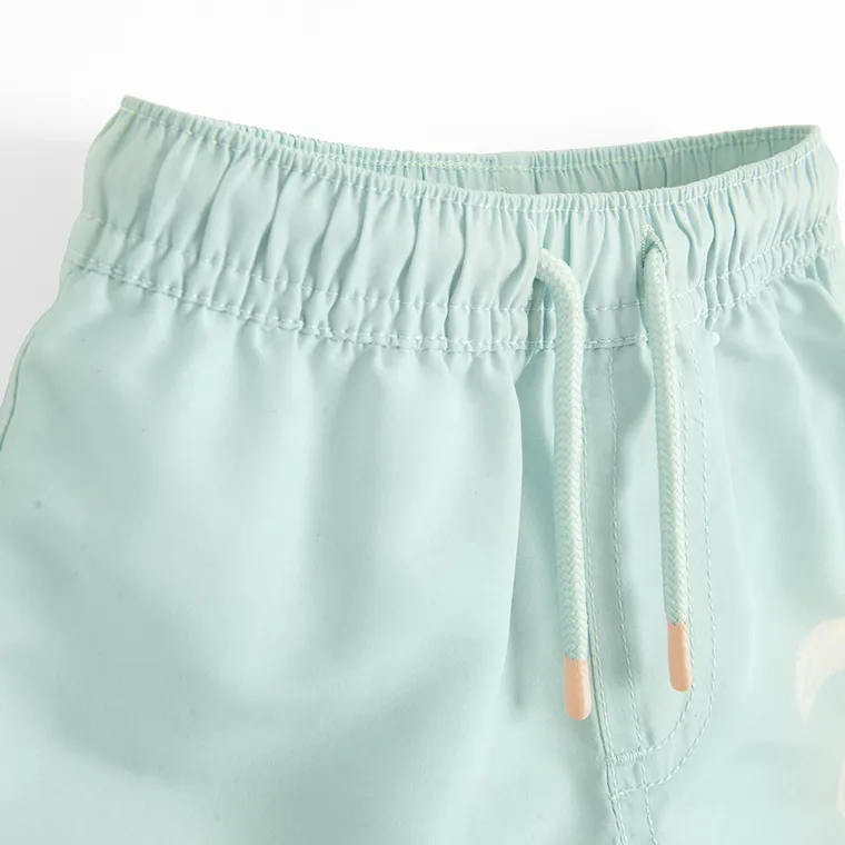 Cool Club, Szorty kąpielowe chłopięce, UV 50, turkusowe