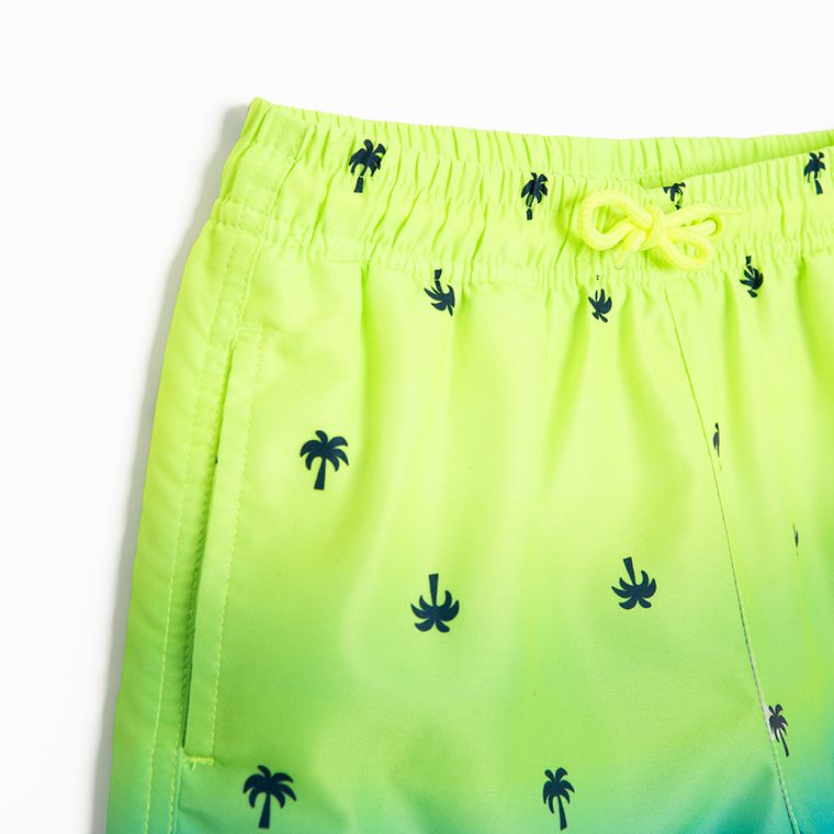 Cool Club, Szorty kąpielowe chłopięce, UV 50, zielono-niebieskie