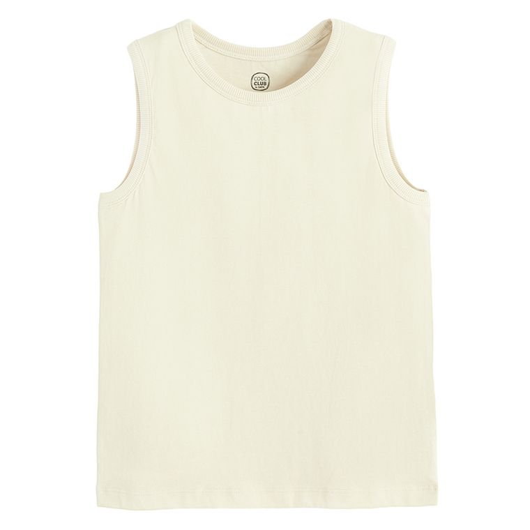 Cool Club, T-shirt chłopięcy bez rękawów, mix, zestaw, 2 szt.