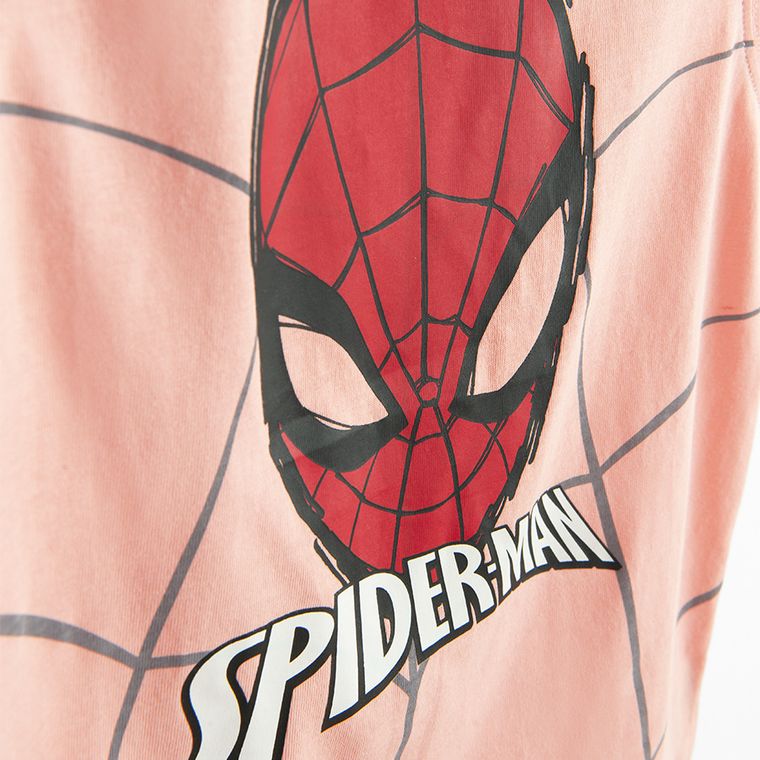 Cool Club, T-shirt chłopięcy bez rękawów, pomarańczowy, Spider-Man