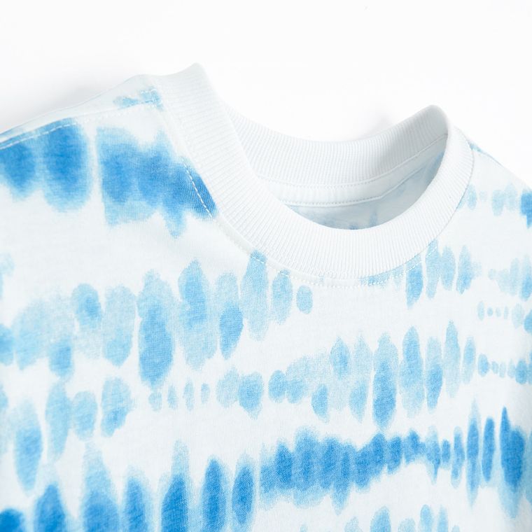 Cool Club, T-shirt chłopięcy, biało-niebieski