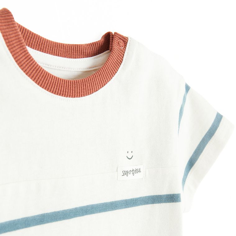 Cool Club, T-shirt chłopięcy, biały