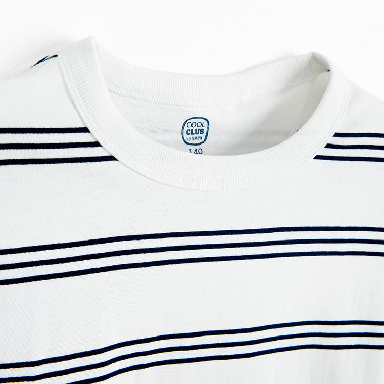 Cool Club, T-shirt chłopięcy, biały