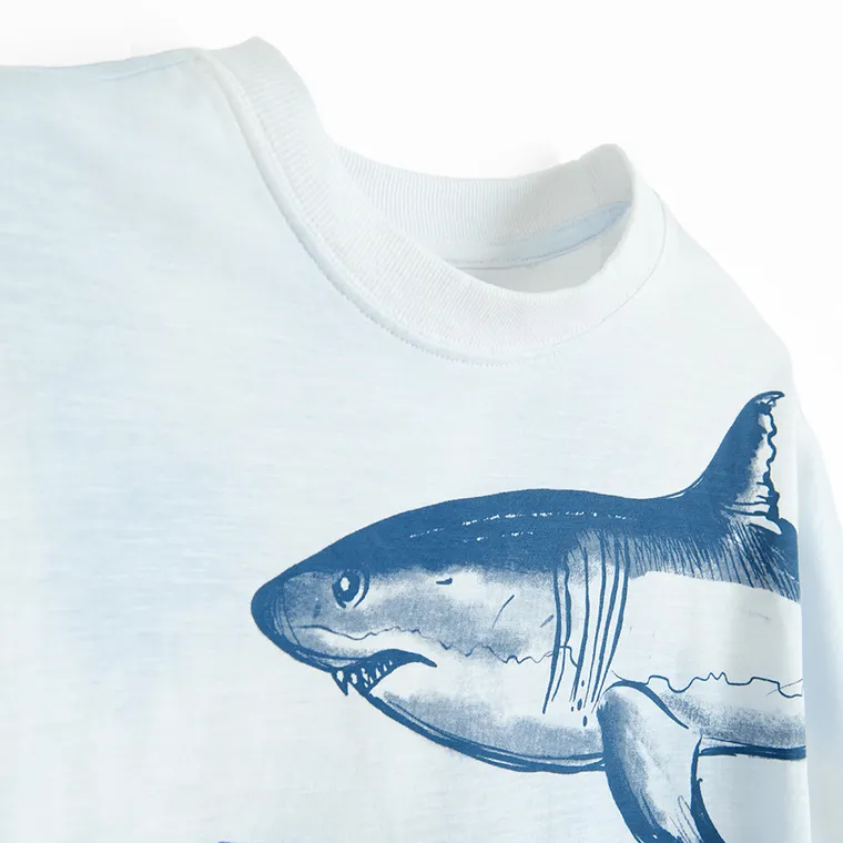 Cool Club, T-shirt chłopięcy, biały