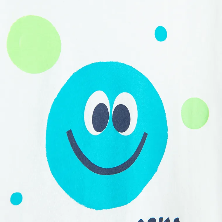 Cool Club, T-shirt chłopięcy, biały