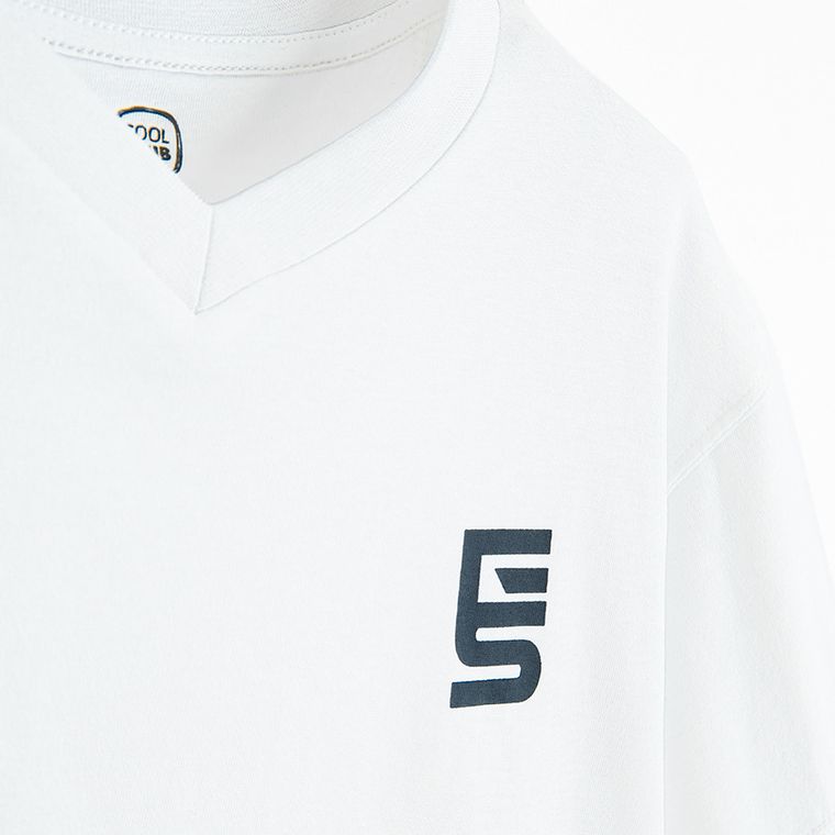 Cool Club, T-shirt chłopięcy, biały