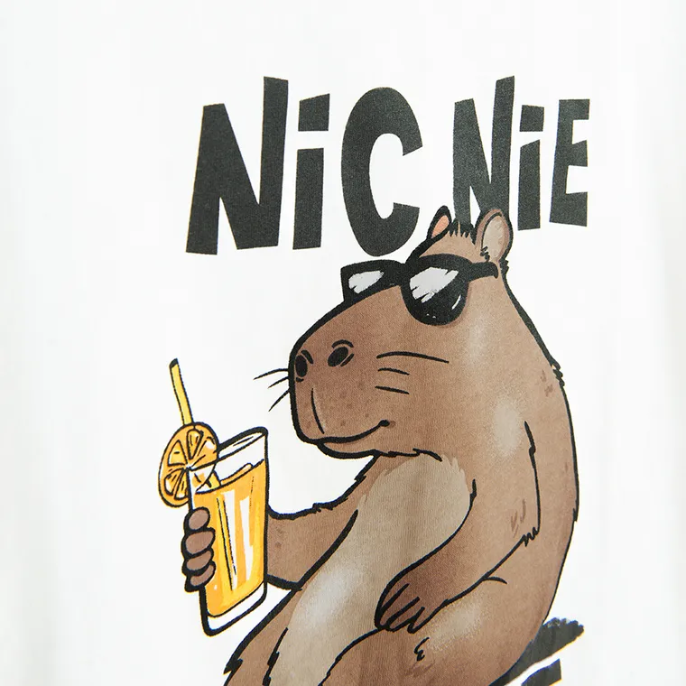 Cool Club, T-shirt chłopięcy, biały