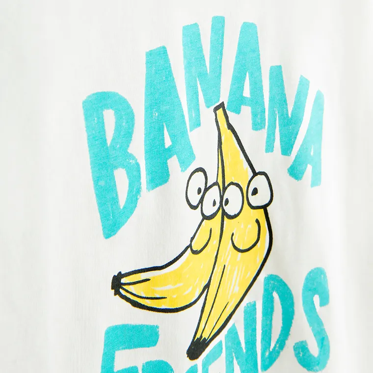 Cool Club, T-shirt chłopięcy, biały