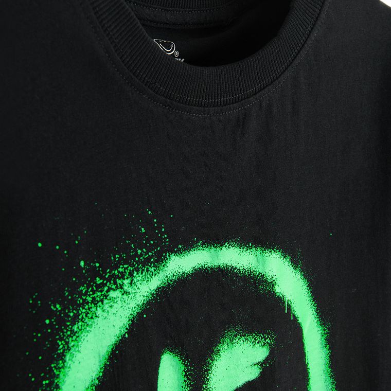 Cool Club, T-shirt chłopięcy, czarny, SmileyWorld