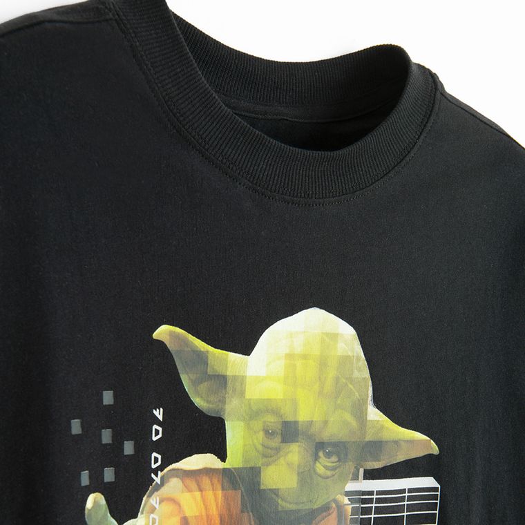 Cool Club, T-shirt chłopięcy, czarny, Star Wars