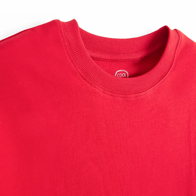 Cool Club, T-shirt chłopięcy, czerwony