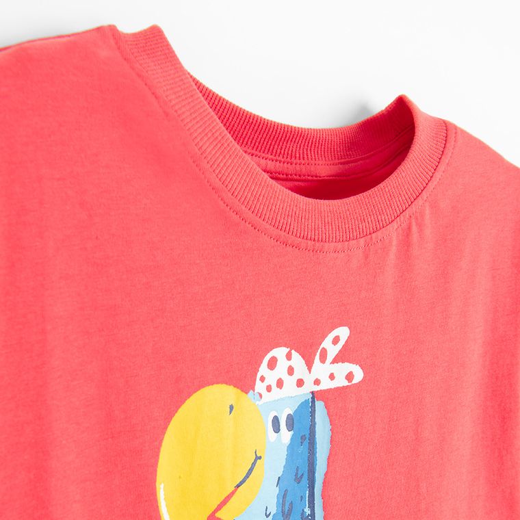 Cool Club, T-shirt chłopięcy, czerwony