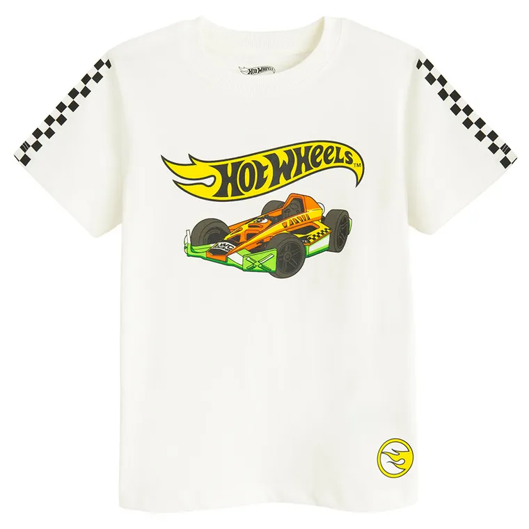 Cool Club, T-shirt chłopięcy, mix, Hot Wheels, zestaw, 2 szt.